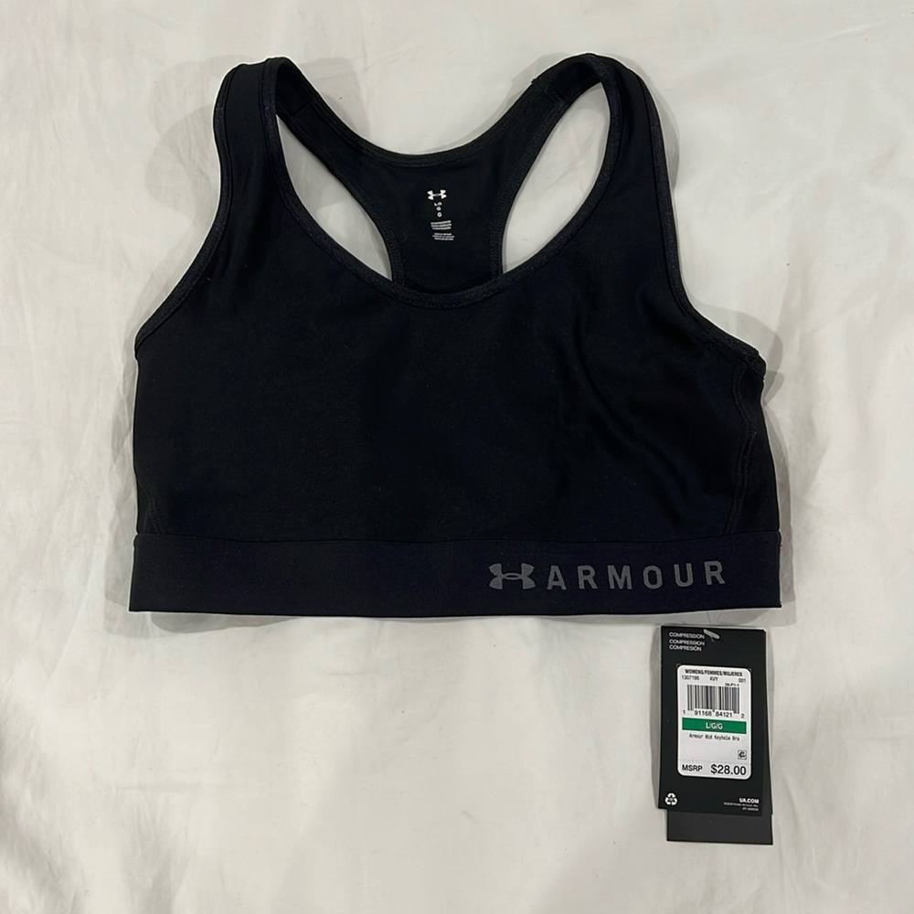 Under Armour Mid Keyhole Bra